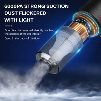 BD Vacuum Suction Cleaner- Portable Air Duster Wireless